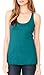 Bella Womens Triblend Racerback Tank(8430)-Teal Triblend-M