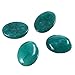 2pcs AAA Natural Aquamarine Oval Cabochon Flatback Semi-precious Gemstone Cabochons 16x12mm or 0.63