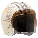 BELL 3 SNAP RETRO SHIELD (AMBER)