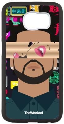 LeonardCustom- S6 Rubber Phone Case - XO The Weeknd Protective Silicone Cover for Samsung Galaxy S6 -LCS6U836