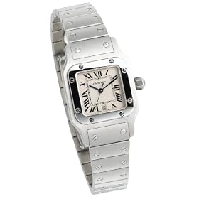 Cartier Men's Santos Galbee Stainless Steel Watch #W20060D6
