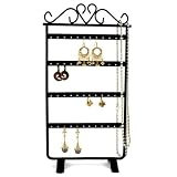 presentoirs boucles d'oreilles, Noir