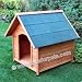 Apex Roof Wooden Dog Kennel - X-Large