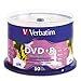 DVD+R 4.7GB 16X Branded White InkJet, 50pk Spindle
