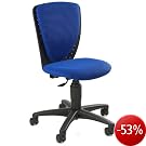 TOPSTAR 70570BB60  Kinder-Drehstuhl High S'cool Bezugsstoff blau