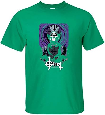HDKK Warcraft World Poster Band Ghost Bc Druid Stone Menâ€TMs T Shirt green XXL