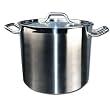 Winware Stainless Steel 40 Quart Stock Pot with Cover