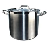 Winware Stainless Steel 40 Quart Stock Pot with Cover
