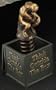 Think Outside the Box limited edition bronze sculpture.