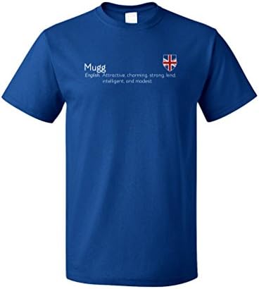"Mugg" Definition | Funny English Family Name Unisex T-shirt-Unisex,L