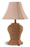 Oak Rope Weave Lamp By Coaster Furniture