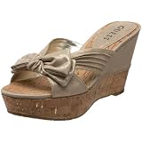 Guess Womens Partis2 Wedge Sandal