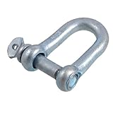 uxcell 金属　13mm　Dリング　ハードウエアツール