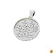Bark Avenue Jewelers- Pave Paw Print Pendant 14 Karat White Gold- Medium