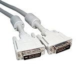 Max Value 3m DVI-I Dual Link Male to Male Cable - Beige