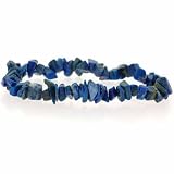 Genuine Denim Lapis Chip Stretch Bracelet