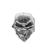 No Fear Men's THUGSKULL BELT-BUCKLE- Chrome