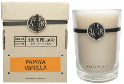 Archipelago Botanicals Signature Series Soy Wax Candle Collection