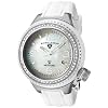 Swiss Legend Neptune Ceramic (44 mm) White Mother of Pearl Dial White Silicone 11844-WWSA