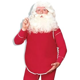 Fake Padded Xmas Santa Clause Claus Belly Big Stomach