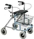 Rollator EXP Steel Winnie Walker With 4 Wheels And Loop Lock