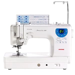 Janome MC-6300P Professional Heavy-Duty Computerized Quilting Sewing Machine w/ Extension Table, Walking Foot, Darning Foot and More!