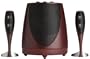 Harman Kardon Champagne 2.1 Computer Speakers (3-Speaker, Burgundy)