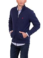 POLO CLUB Chaqueta Punto Gentle Rib Lz (Azul)
