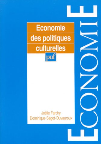 Economie des politiques culturelles