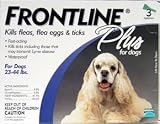 Frontline Plus 23 to 44 lbs. ( 3 month supply )