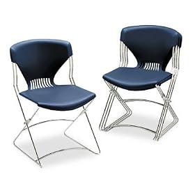 HON COMPANY Olson Flex Stacker Chair, Navy, Four Carton by Hon