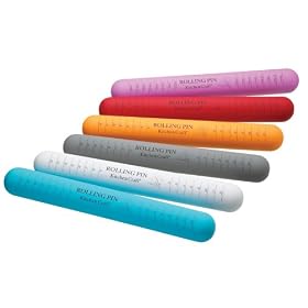 Kitchen Craft Rubber Covered Non-Stick Rolling Pin