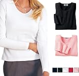 Port Authority - Ladies Long Sleeve Scoop Neck T-Shirt (L340C)