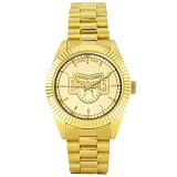 WASHINGTON NATIONALS Beautiful Water Resistant Owner Series 23KT GOLD PLATED WATCH with Gold Plated Band