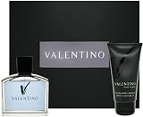 Valentino V by Valentino for Men 2 Piece Set Includes: 3.3 oz Eau de Toilette Spray + 2.5 oz After Shave Balm - B000KDYPUS