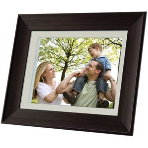 Coby DP1042-1G 10.4-Inch Digital Photo Frame with MP3 Player (Woodgrain)