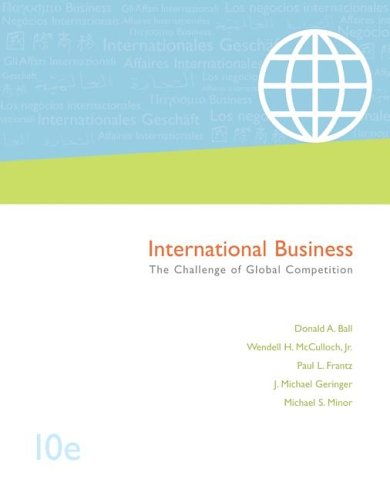 International Business: The Challenge of Global Competition, with CESIM and OLC access card
