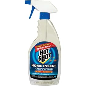 Hot Shot 862 Home Insect Control Clear Formula, 24-Ounce Spray 862 by Hot Shot