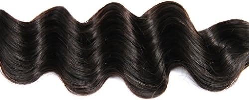 CICI Beauty Grade 5A 2 Bundles 10 10 Inch Brazilian Loose Deep 100% Virgin Human Hair Weaving Natural Color