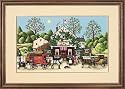 A Peek at the Past Cross Stitch Kit