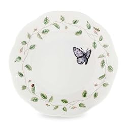 Lenox Butterfly Meadow Bone Porcelain Individual Pasta Bowl