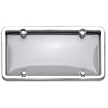 Cruiser License Plate Frame with Acrylic Shield - Chrome