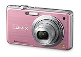 Panasonic LUMIX DMC-FS11EG-P Digitalkamera (14 Megapixel, 5-fach opt. Zoom, 6,86 cm Display, Bildstabilisator) pink