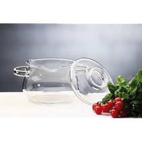Madonna Glass Cooking Pot With Lid