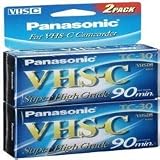 Panasonic Super High-Grade VHS-C Videocassette TC-30AH2W
