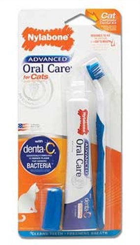Image of Nylabone Advanced Oral Care Cat Dental Kit