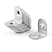 Conversancy20 pcs 20mmx20mm Corner Brace Joint Right Angle Bracket Fastener