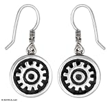 Earrings, 'Summer Sun' 0.6 W 1.4 L