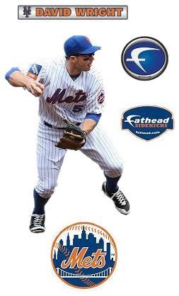 MLB New York Mets David Wright Junior Wall Decal