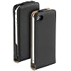 ***NEU*** YAYAGO PREMIUM Flip-New-Style LEDER Tasche in Schwarz ***ULTRA FLACH*** f�r Ihr Apple iPhone 4S inkl. dem Original YAYAGO Clean-Pad